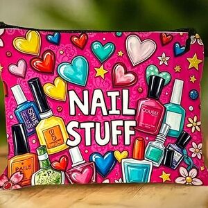 Cosmetic Bag New Nail Stuff